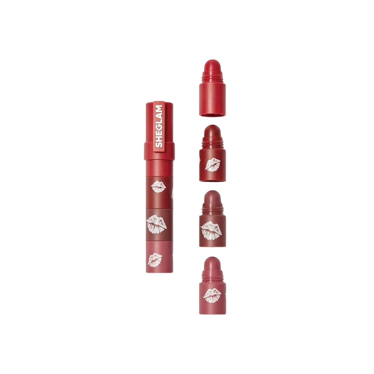 رژ لب چهار طبقه شیگلم رنگ Petal Stack