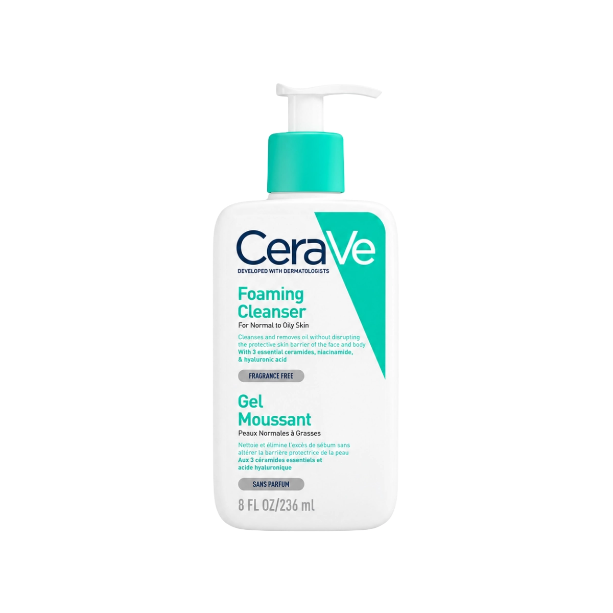 شوینده پوست چرب سراوی حجم 236ML