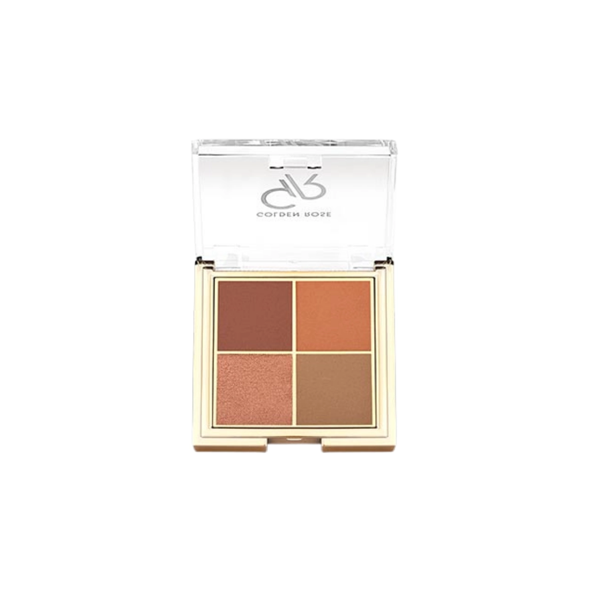 پالت سایه چشم Quattro گلدن رز 05 Red Brick Golden Rose چهار رنگ 8.8g