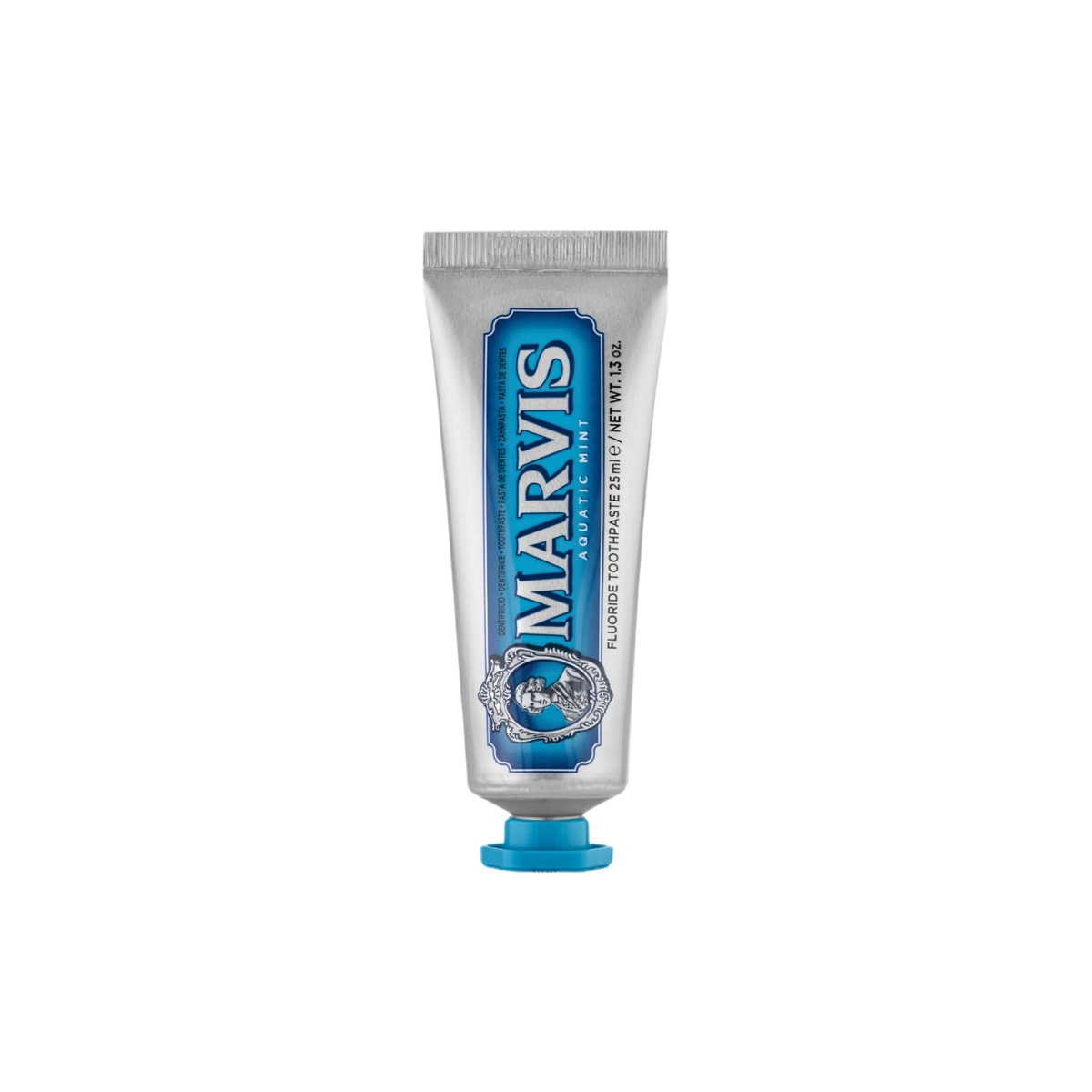خمیر دندان آبی مارویس آکواتیک مینت Marvis Aquatic Mint Toothpaste نعنایی خنک و ملایم 25ml و 85ml