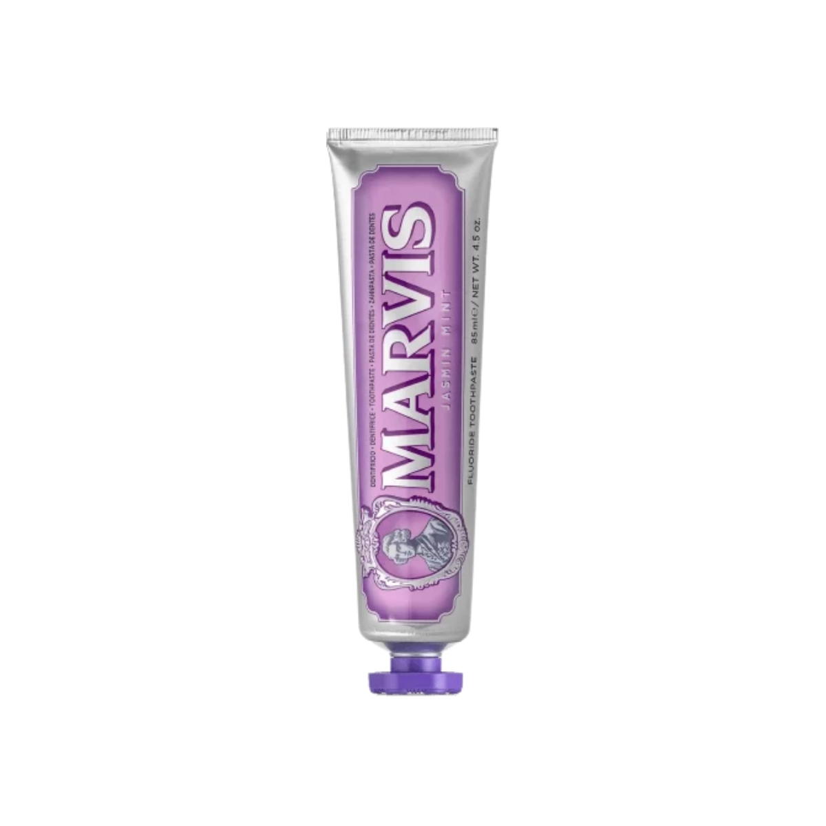 خمیر دندان بنفش مارویس جاسمین مینت Marvis Jasmin Mint Toothpaste با رایحه یاس و نعنا 25ml و 85ml