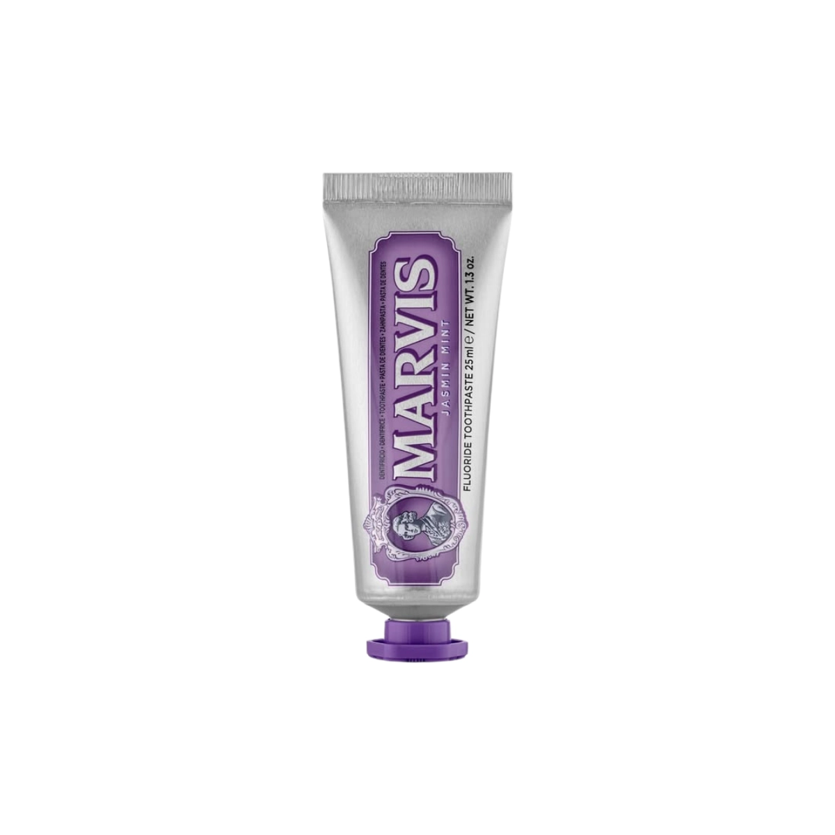 خمیر دندان بنفش مارویس جاسمین مینت Marvis Jasmin Mint Toothpaste با رایحه یاس و نعنا 25ml و 85ml